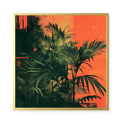 Forest Imprint Canvas Wall Art