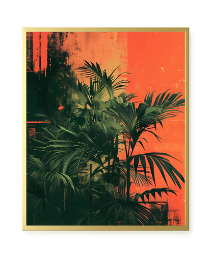 Forest Imprint Canvas Wall Art