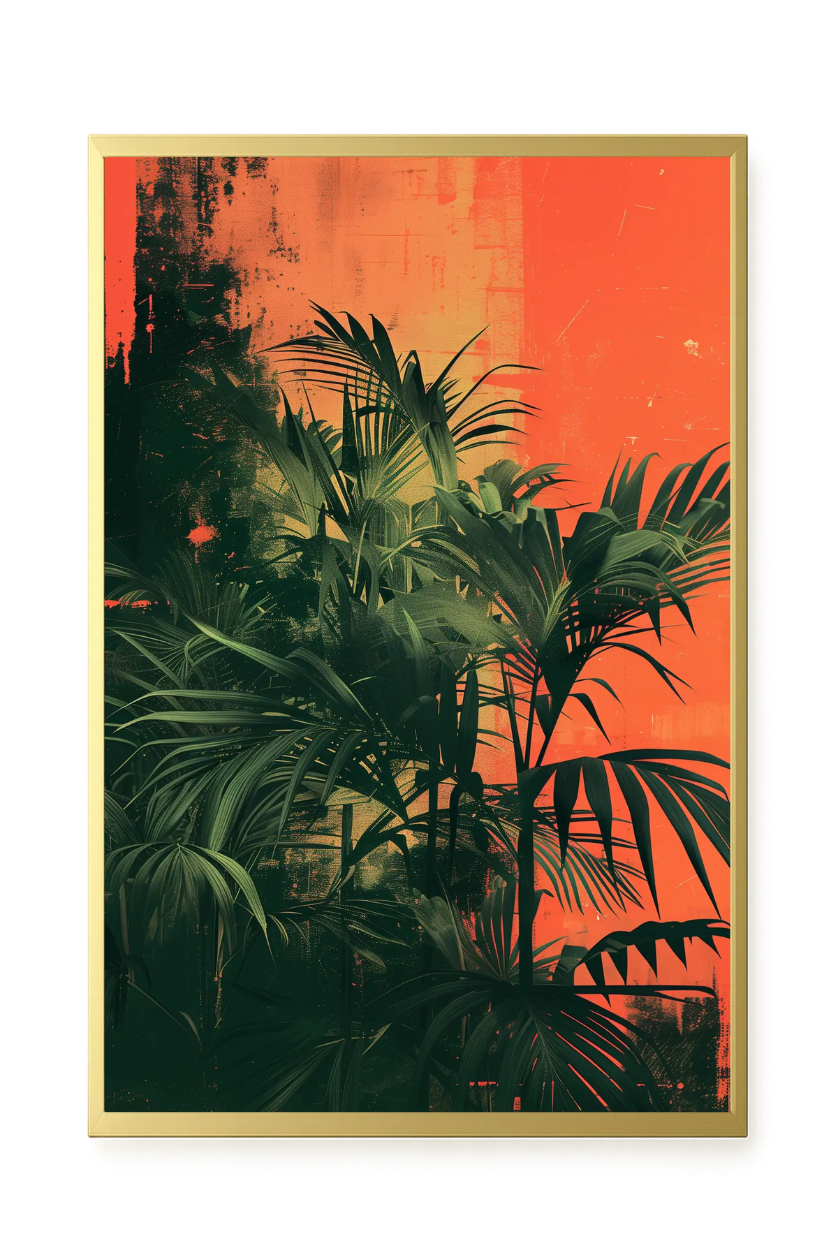 Forest Imprint Canvas Wall Art