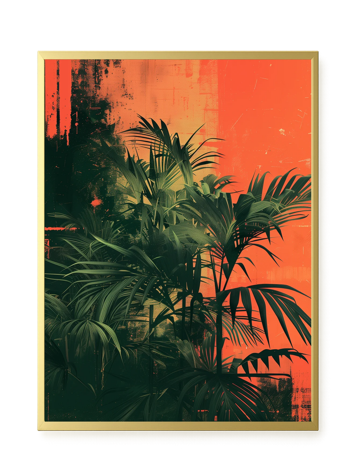Forest Imprint Canvas Wall Art
