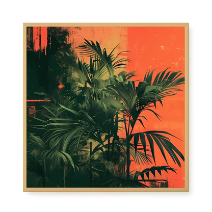 Forest Imprint Canvas Wall Art