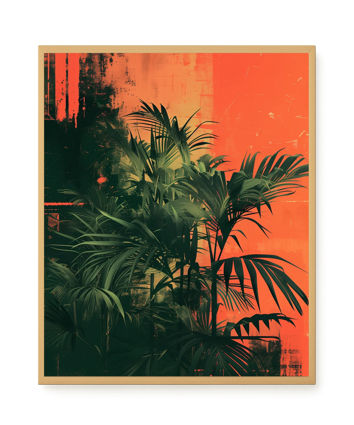 Forest Imprint Canvas Wall Art