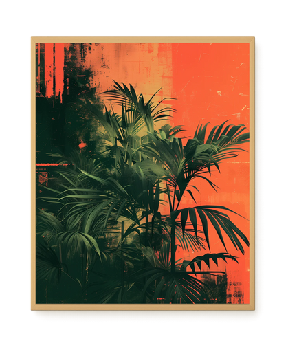 Forest Imprint Canvas Wall Art