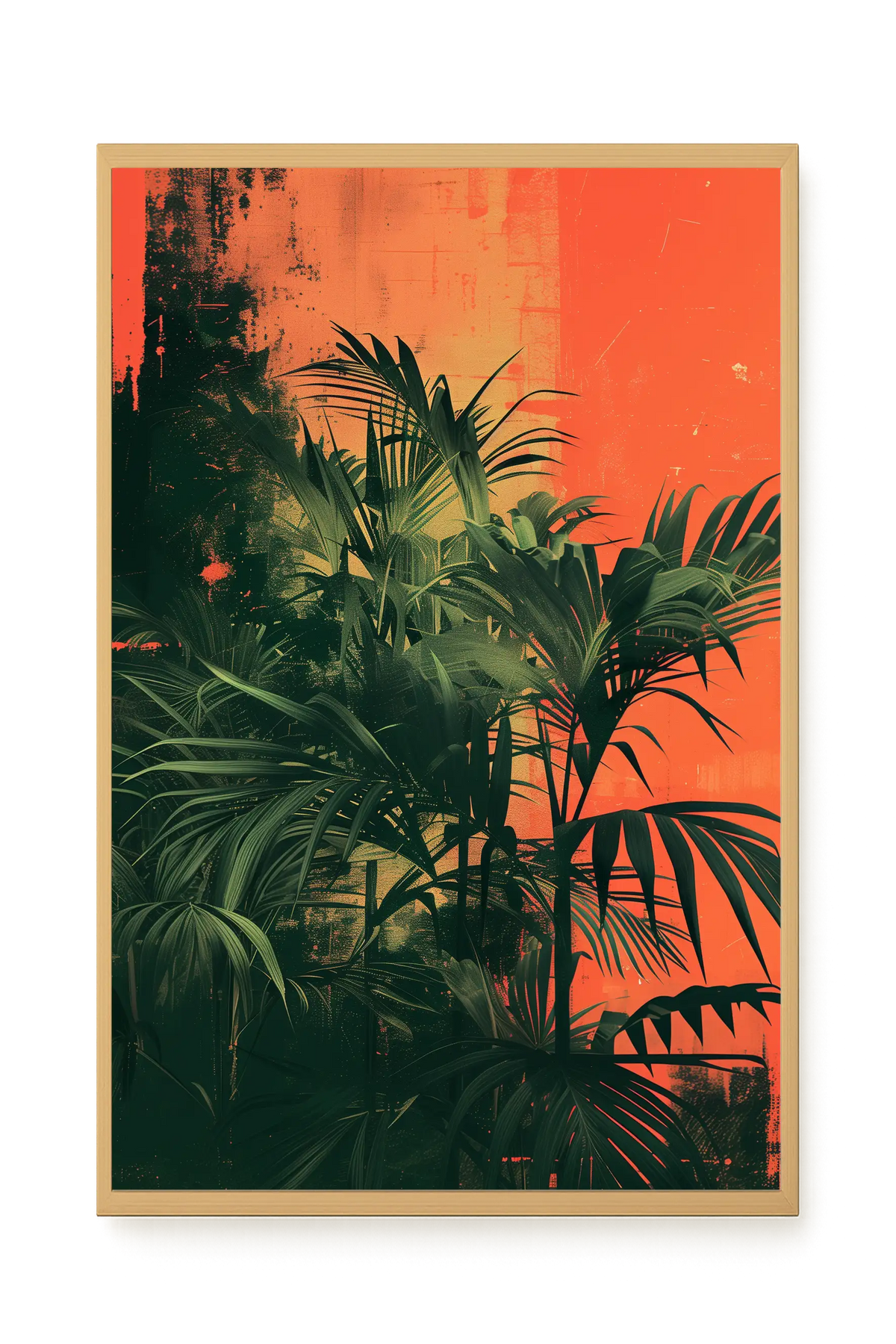 Forest Imprint Canvas Wall Art