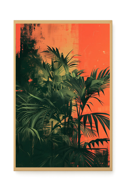 Forest Imprint Canvas Wall Art