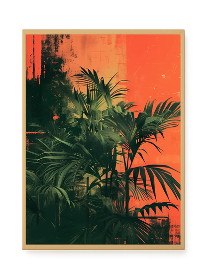 Forest Imprint Canvas Wall Art