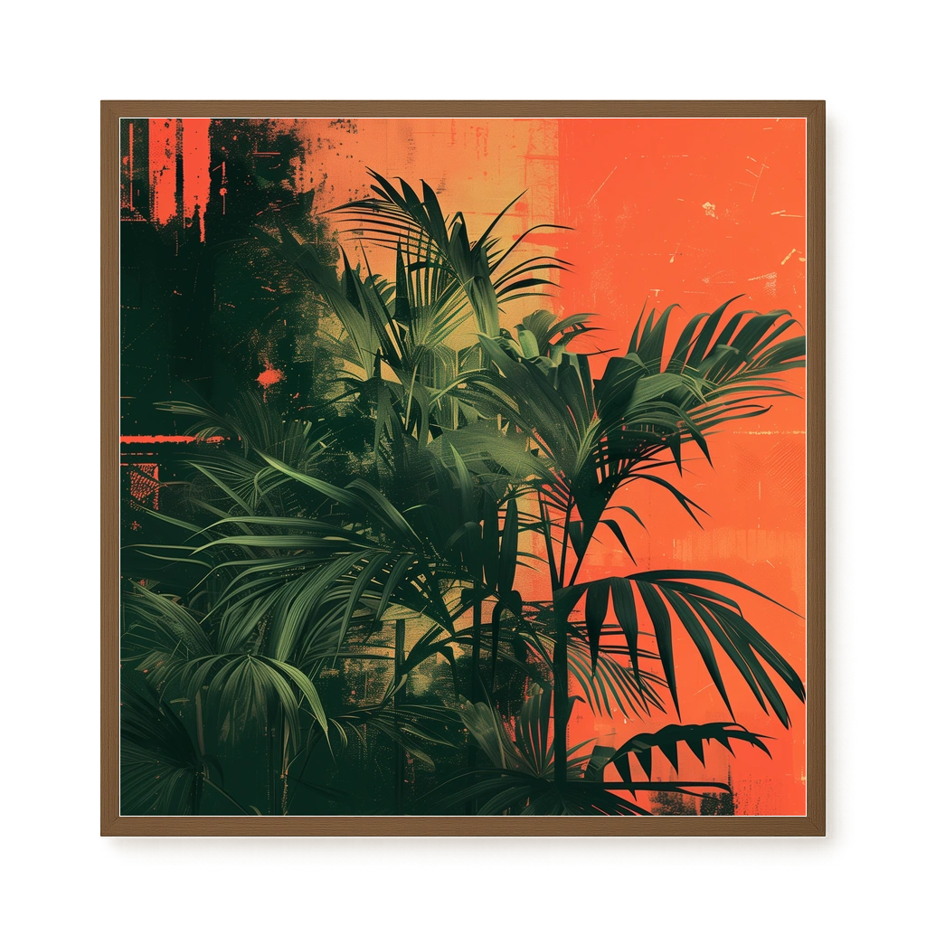 Forest Imprint Canvas Wall Art