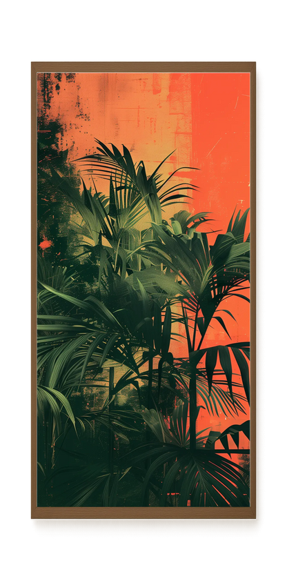 Forest Imprint Canvas Wall Art