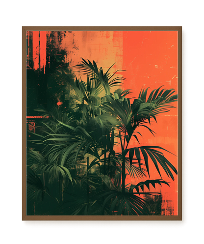 Forest Imprint Canvas Wall Art