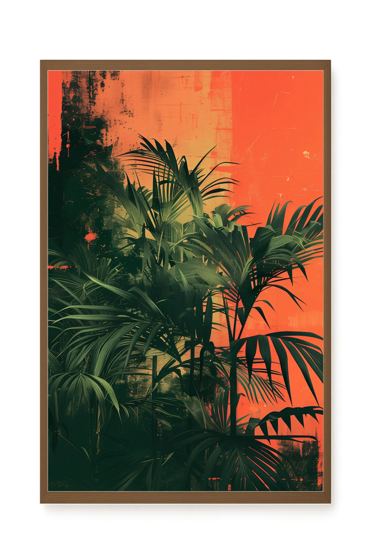 Forest Imprint Canvas Wall Art