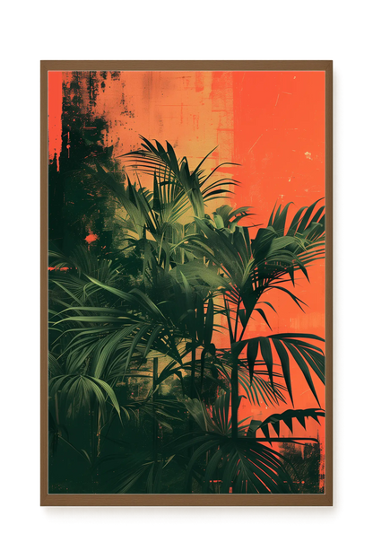 Forest Imprint Canvas Wall Art