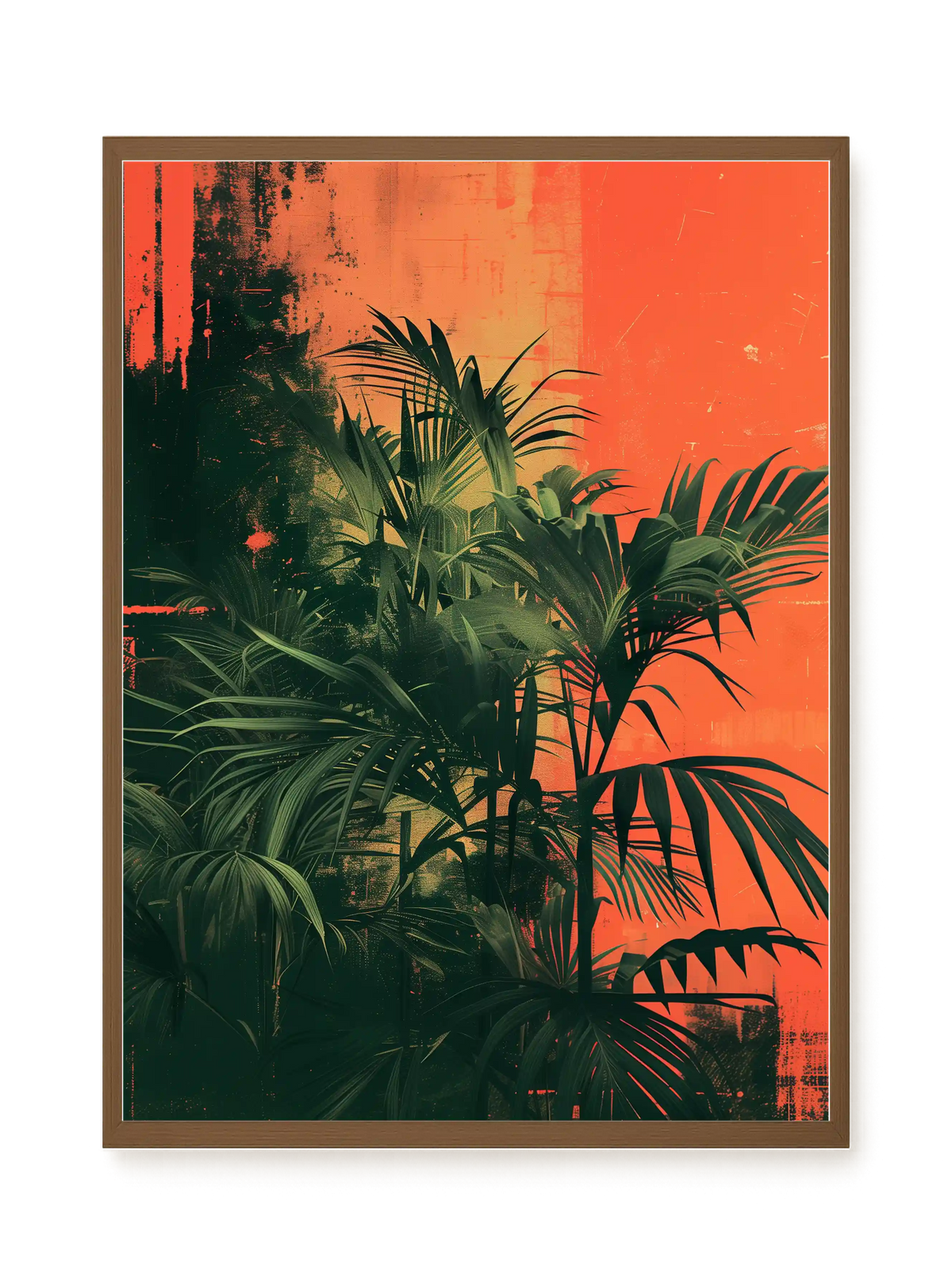 Forest Imprint Canvas Wall Art