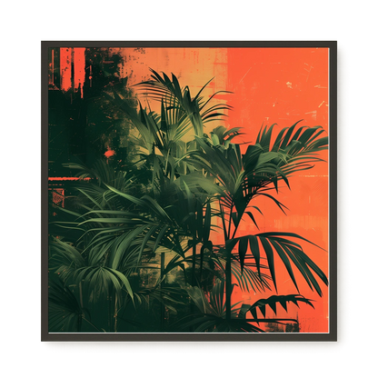 Forest Imprint Canvas Wall Art
