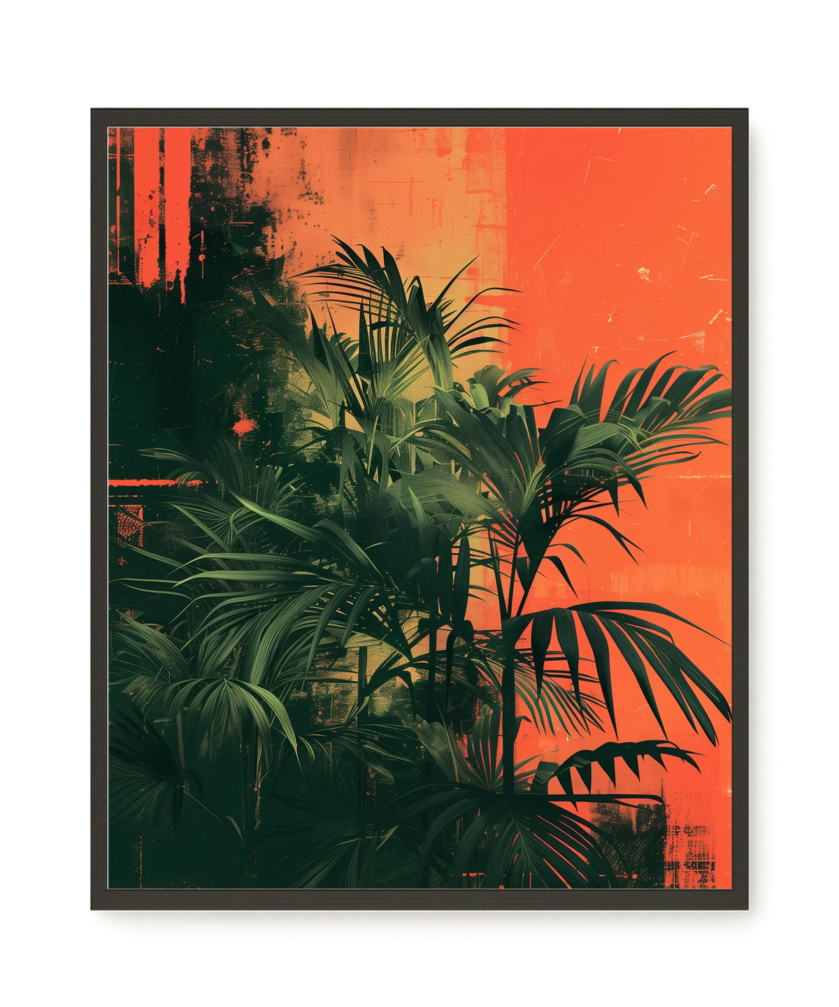 Forest Imprint Canvas Wall Art