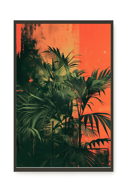 Forest Imprint Canvas Wall Art