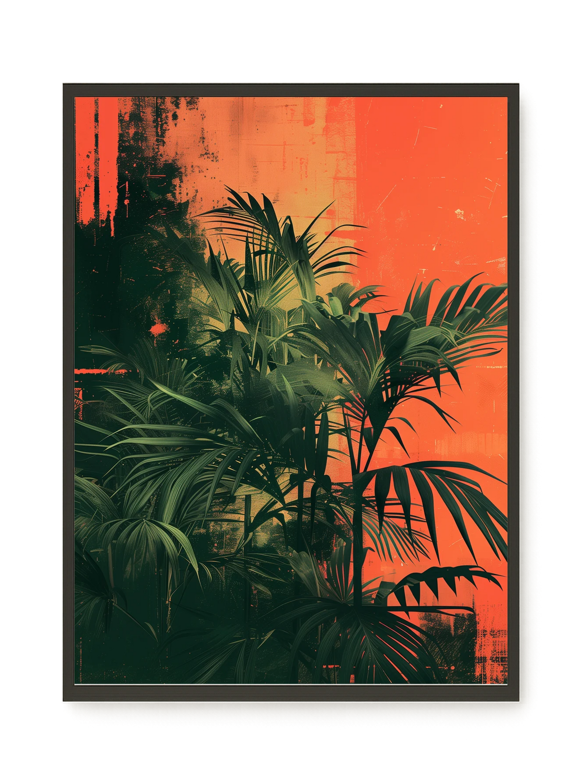 Forest Imprint Canvas Wall Art