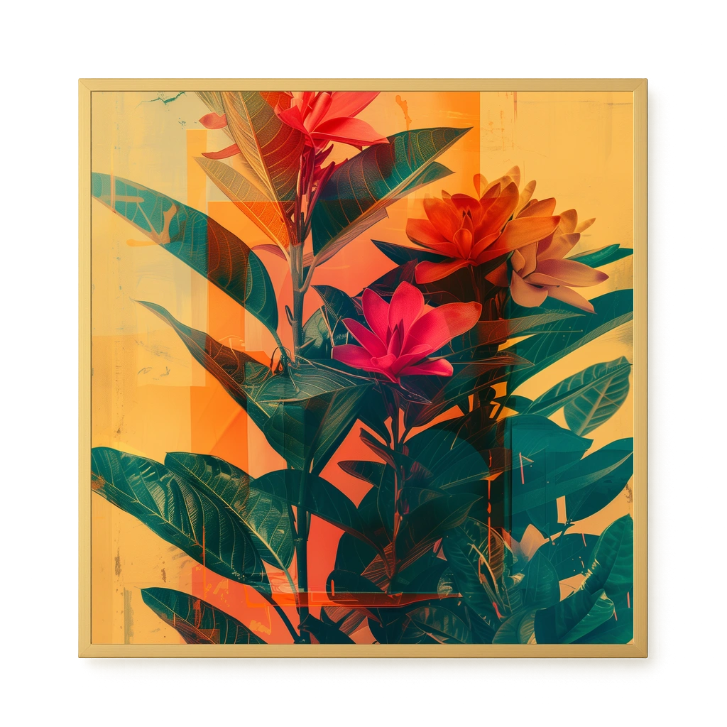 Botanical Spectrum Canvas Print