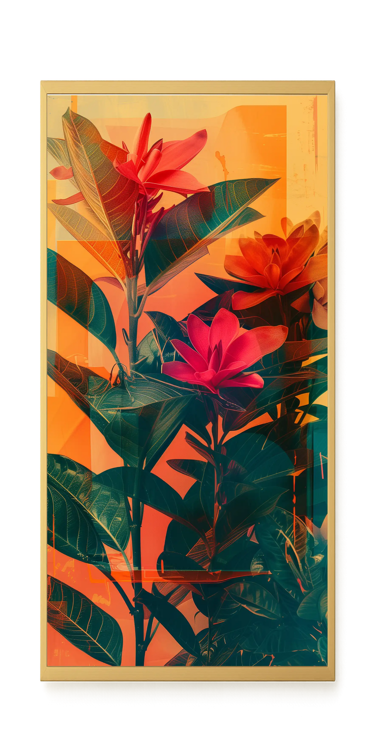 Botanical Spectrum Canvas Print