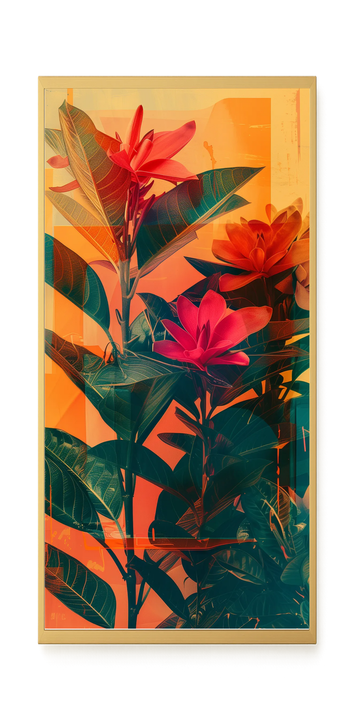 Botanical Spectrum Canvas Print
