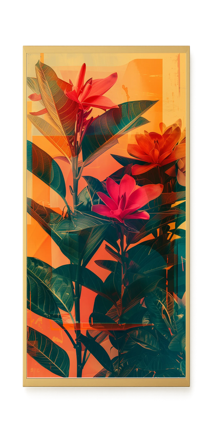 Botanical Spectrum Canvas Print