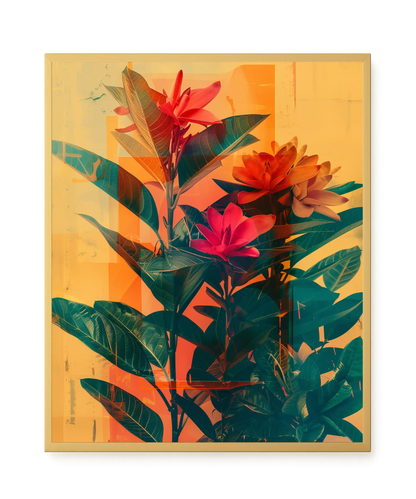 Botanical Spectrum Canvas Print