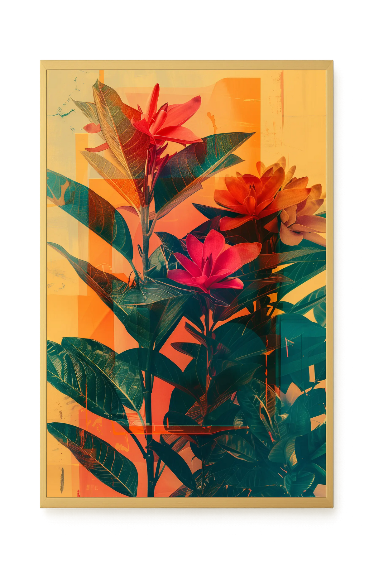 Botanical Spectrum Canvas Print