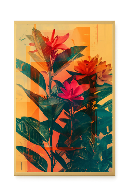 Botanical Spectrum Canvas Print