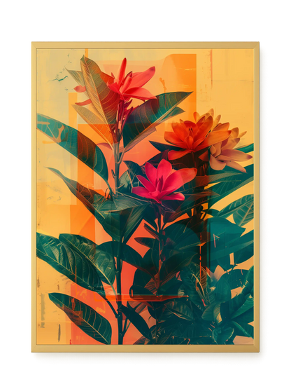 Botanical Spectrum Canvas Print