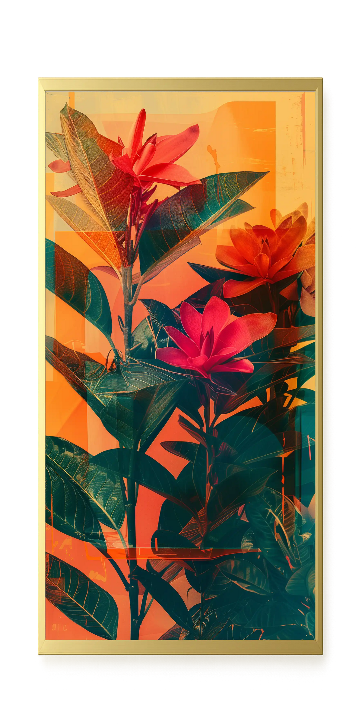 Botanical Spectrum Canvas Print