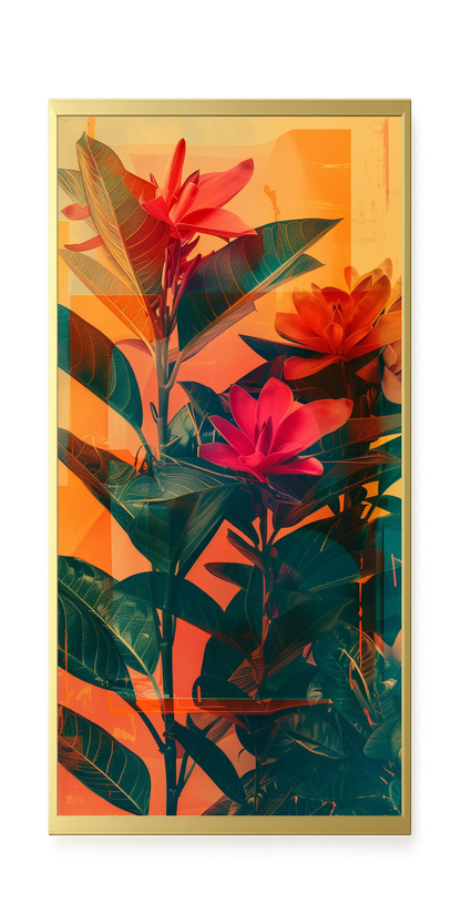 Botanical Spectrum Canvas Print