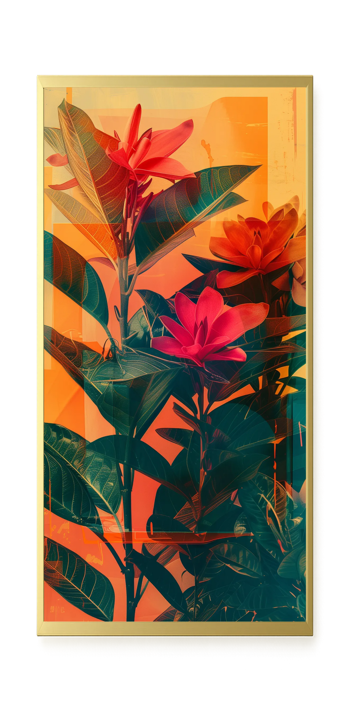 Botanical Spectrum Canvas Print