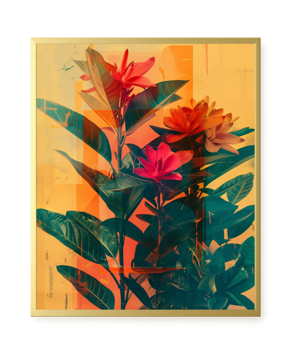 Botanical Spectrum Canvas Print