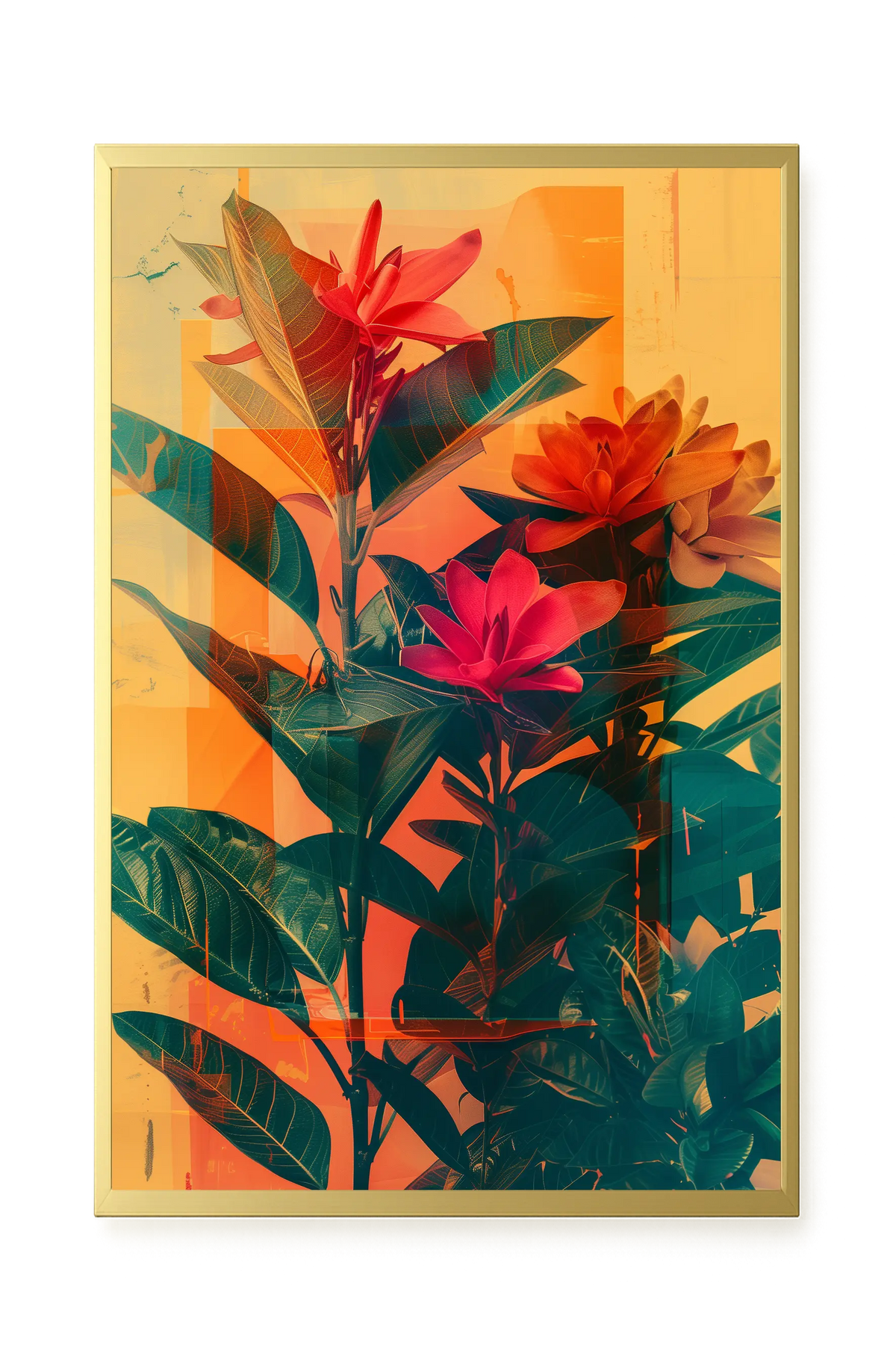 Botanical Spectrum Canvas Print