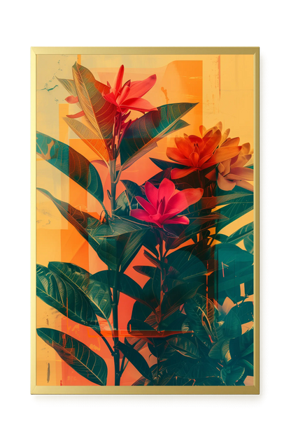 Botanical Spectrum Canvas Print