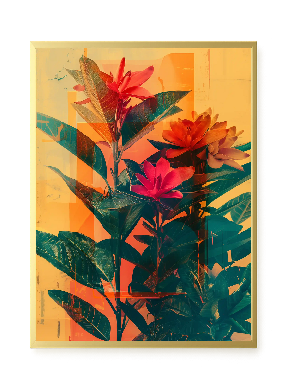 Botanical Spectrum Canvas Print