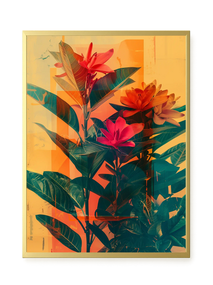 Botanical Spectrum Canvas Print