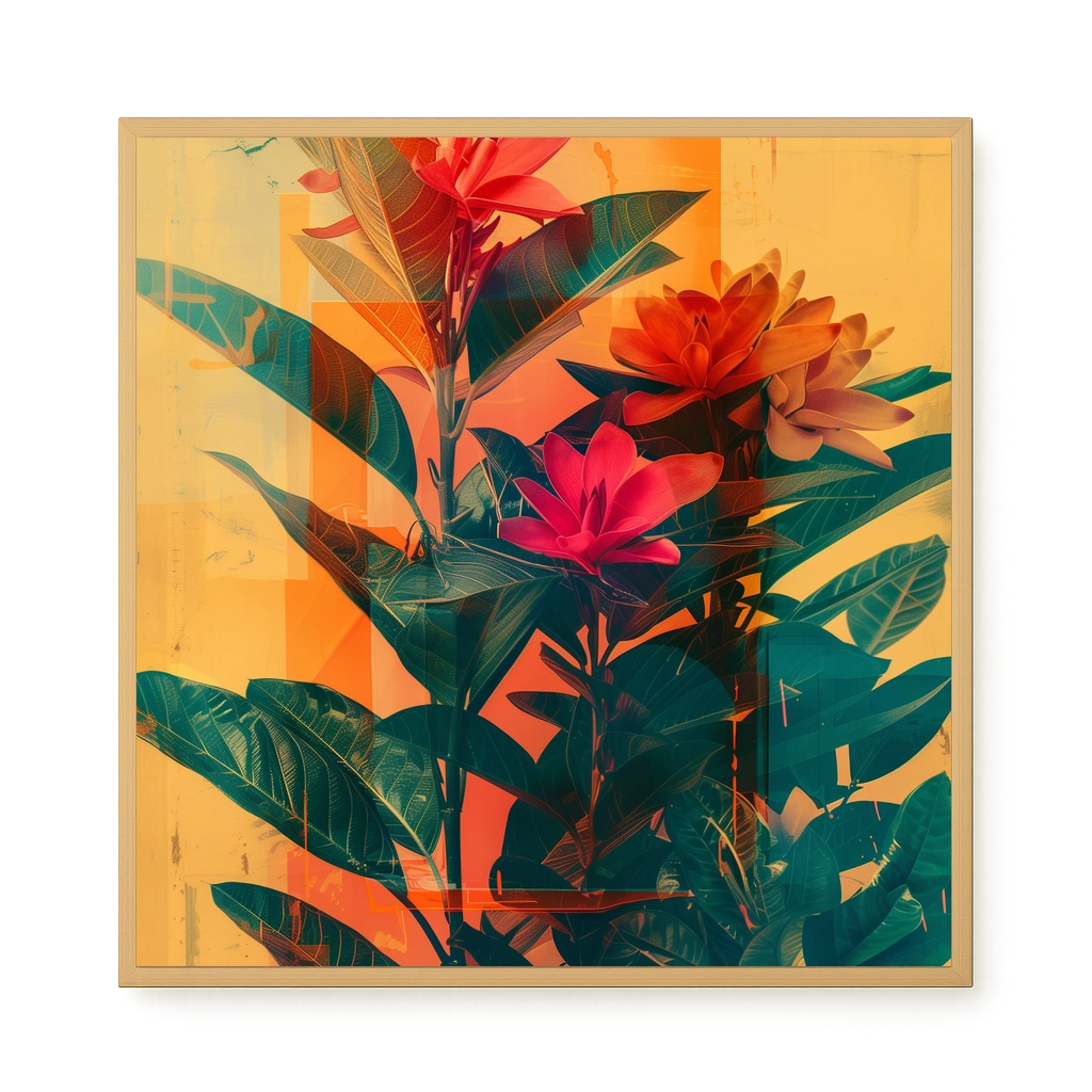 Botanical Spectrum Canvas Print
