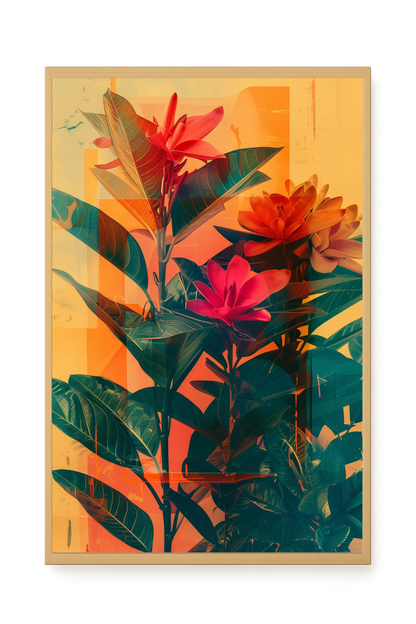 Botanical Spectrum Canvas Print