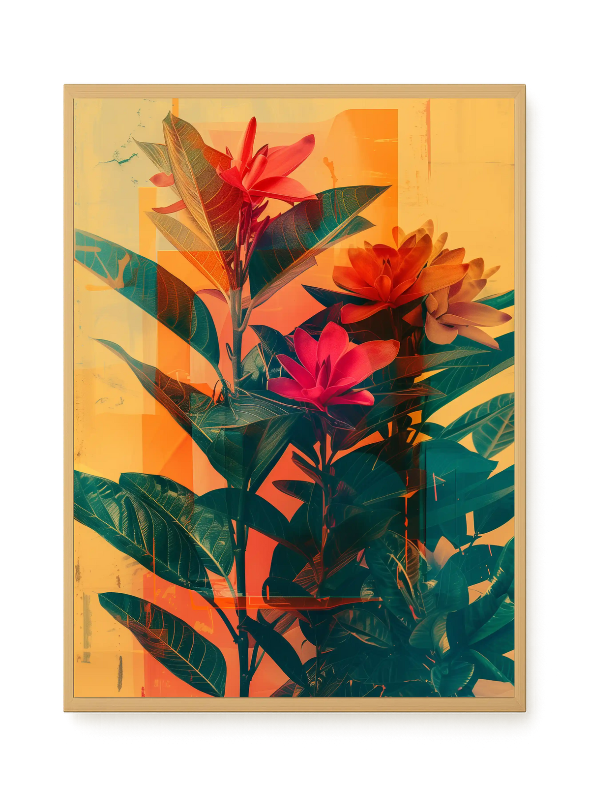 Botanical Spectrum Canvas Print