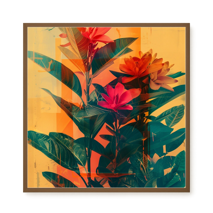 Botanical Spectrum Canvas Print
