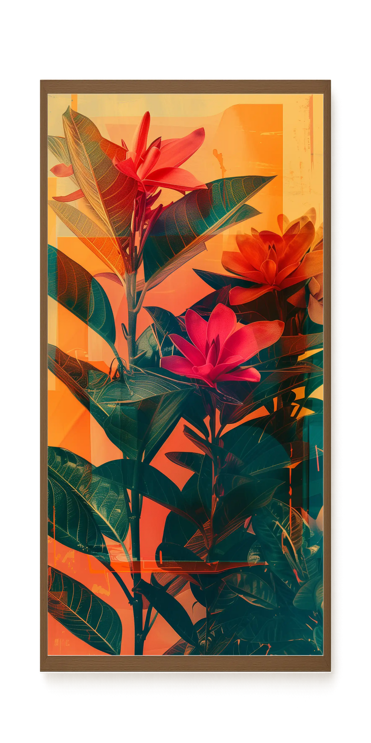 Botanical Spectrum Canvas Print