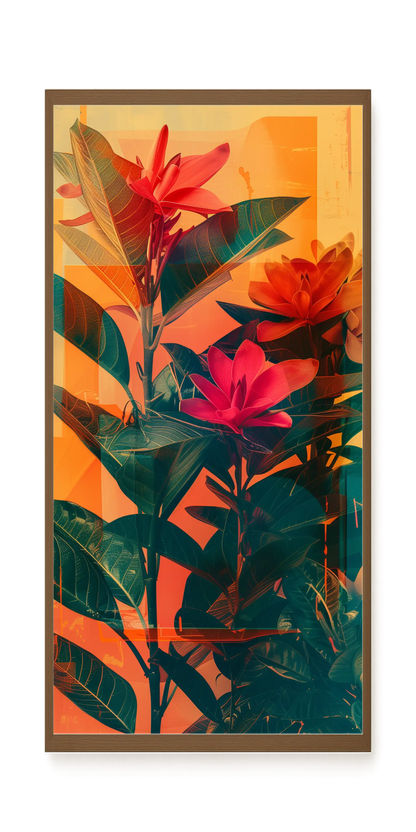 Botanical Spectrum Canvas Print