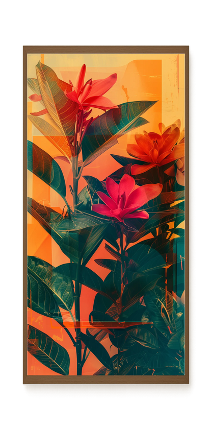 Botanical Spectrum Canvas Print