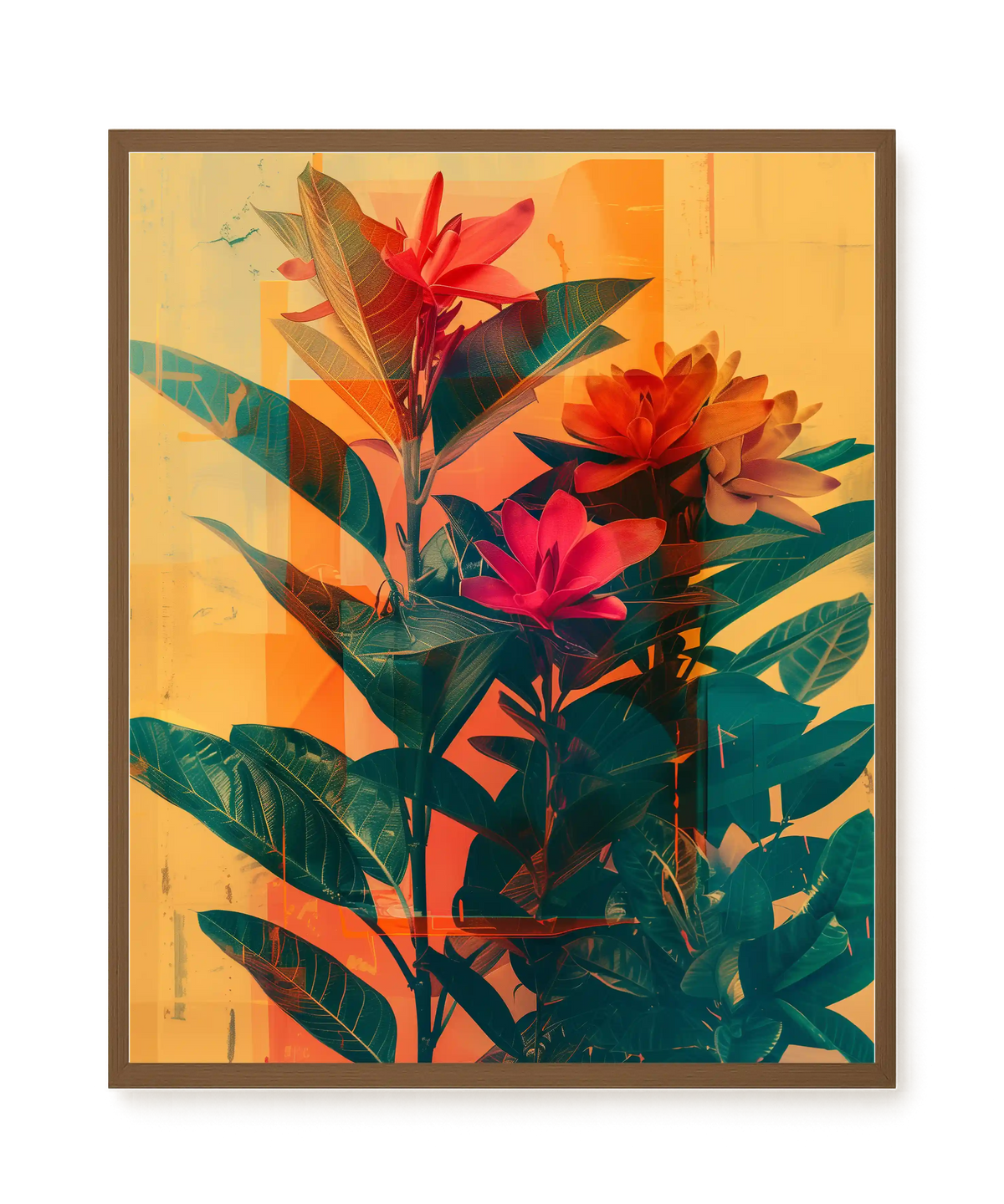 Botanical Spectrum Canvas Print