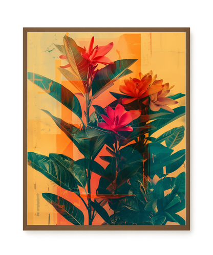 Botanical Spectrum Canvas Print