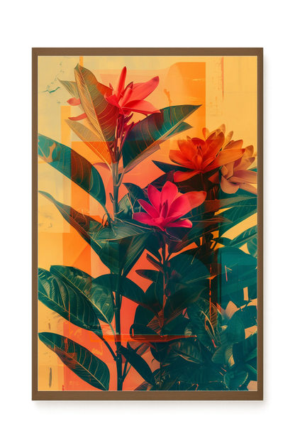 Botanical Spectrum Canvas Print