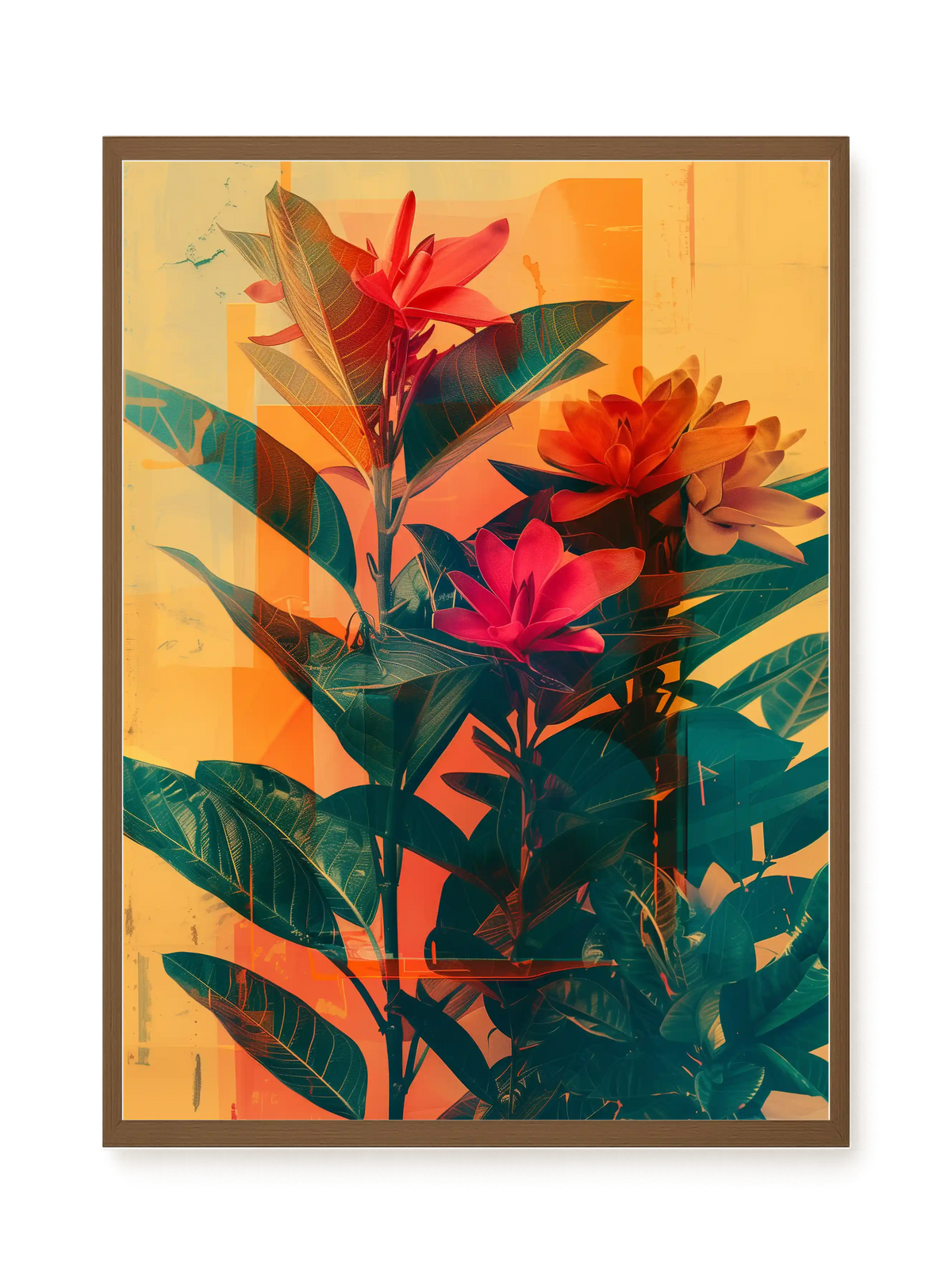 Botanical Spectrum Canvas Print