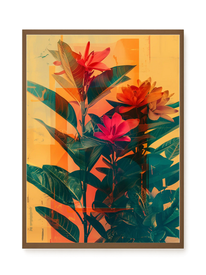 Botanical Spectrum Canvas Print