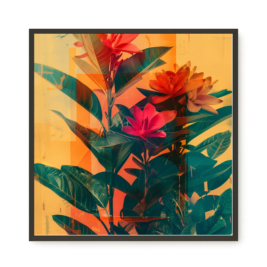 Botanical Spectrum Canvas Print