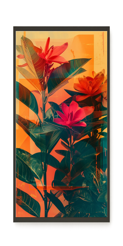 Botanical Spectrum Canvas Print